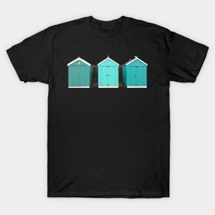 Turquoise Beach Huts T-Shirt